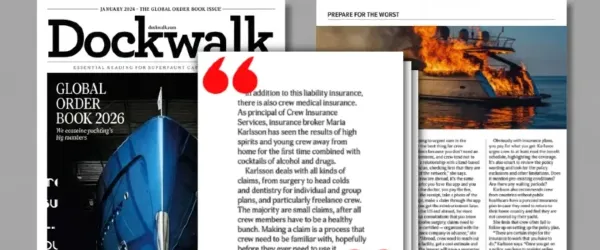 Featured Article in Dockwalk Magazine: Insurance Claims